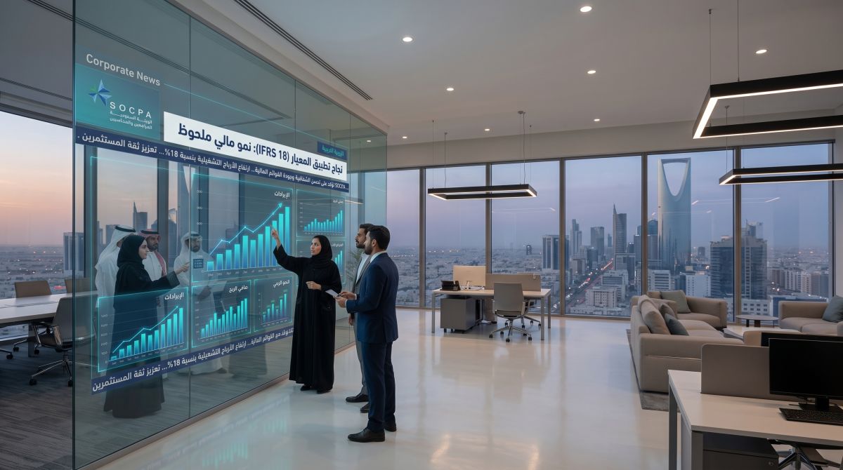 استعداداً لتطبيقه في المملكة.. "السعودية للمراجعين والمحاسبين" تطلق دورة تدريبية حول المعيار الدولي للتقرير المالي 18